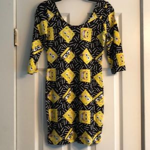 Nickelodeon Sponge Bob Stretch Jersey Dress